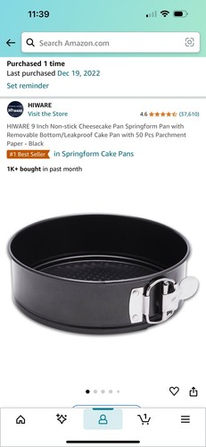 New spring form - spring, pan